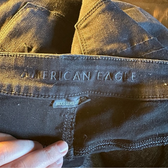 AE Black Jeggings 18 - Picture 3 of 6